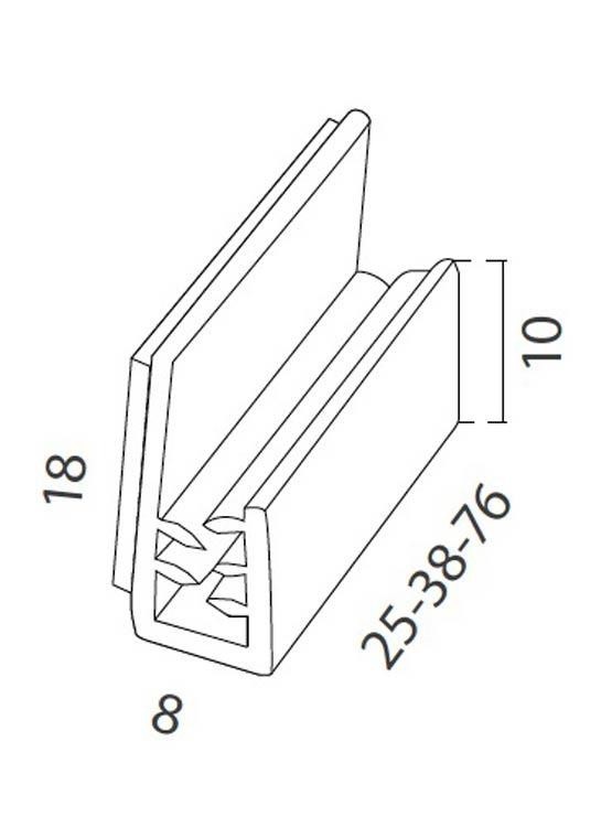 Grip Strip Adhesivo medidas