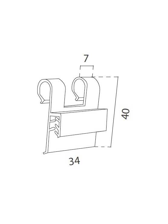 Gripper para Gancho medidas