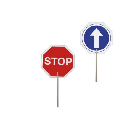 Paleta de stop y adelante (dos caras)