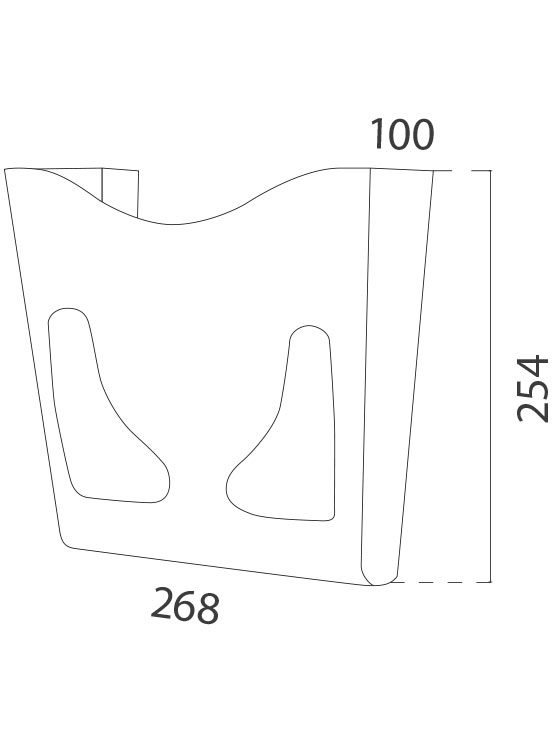 Porta Documentos de Pared medidas