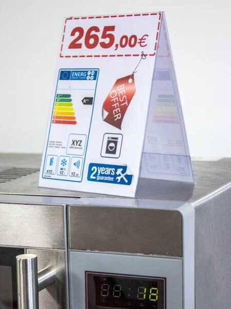 Porta gráficas en PVC 2018