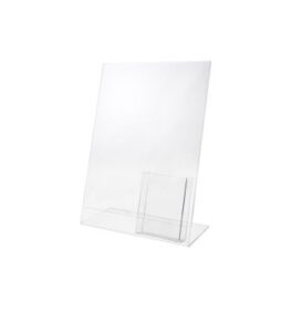 Soporte Para Menús Y Tarjetas De Visita - Exhibidor De Folletos A6, DL, A5 Y A4, Marca Taymar