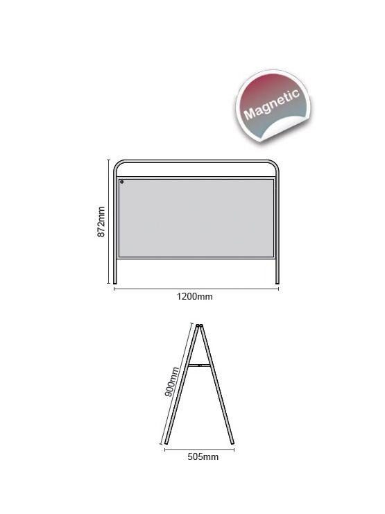 Caballete Doble Cara modelo Lifford imagen 3