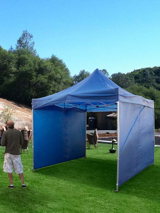 carpa plegable de aluminio laterales 2019