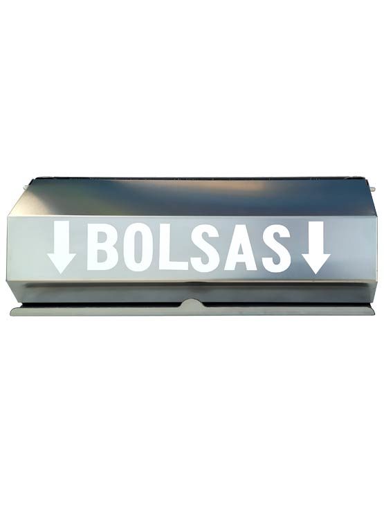 Dispensador de Bolsas Inox, expendedor de bolsas 2020