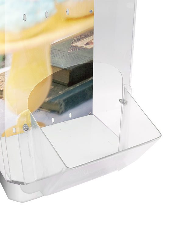 Dispensador de sobremesa detalle