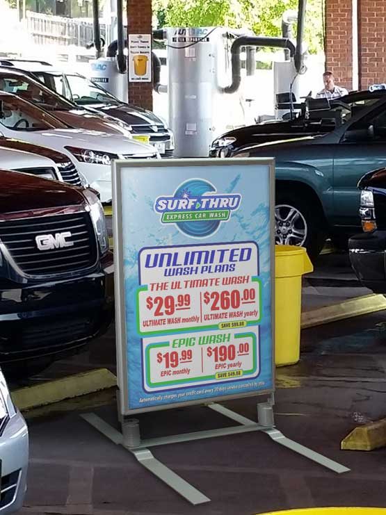 Display Publicitario para Exteriores ejemplo
