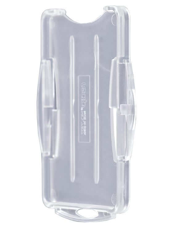 Funda rígida transparente detalle