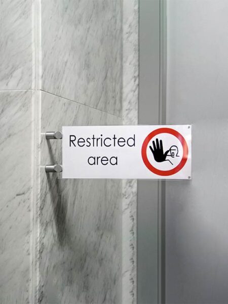 letrero acrílico para pared 2020
