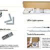 Marco TexFix 100x20 Doble Cara con Luz imagen 3