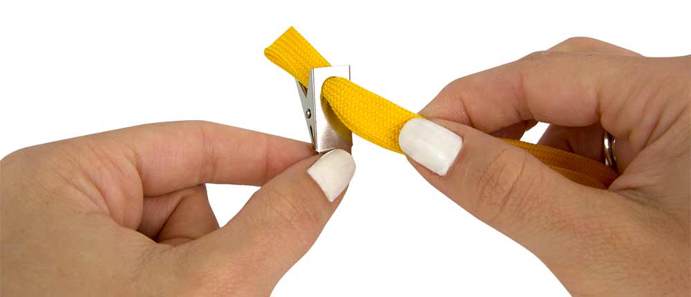 Pinza metálica porta precios para colgar