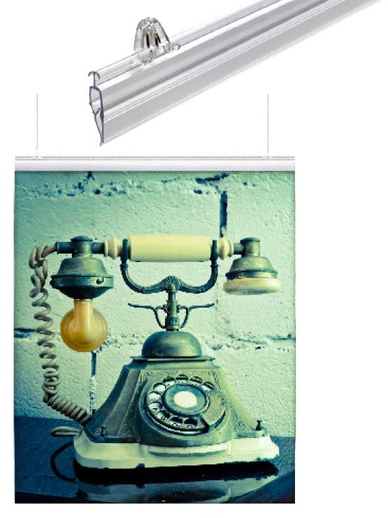 Porta Cartel modelo StrongClip