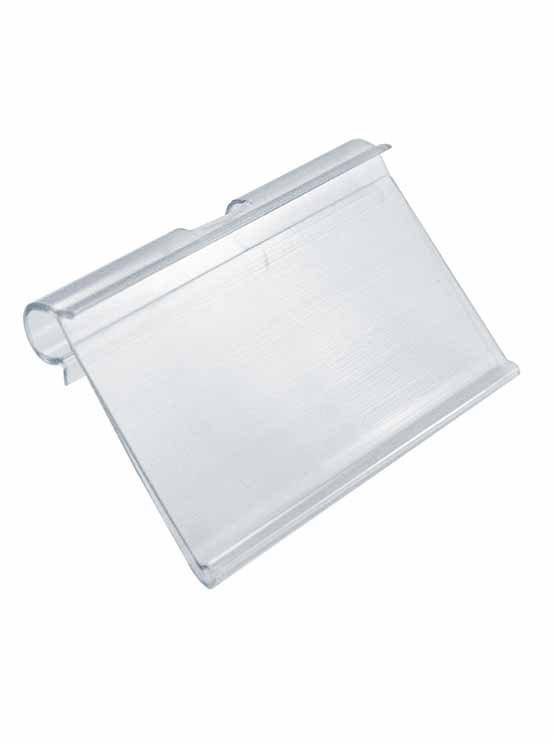 porta etiqueta para gancho detalle