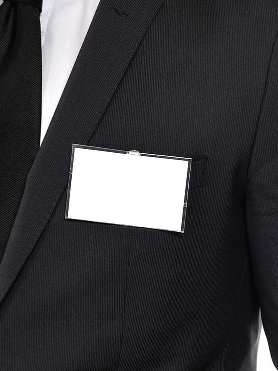 Porta tarjeta con clip