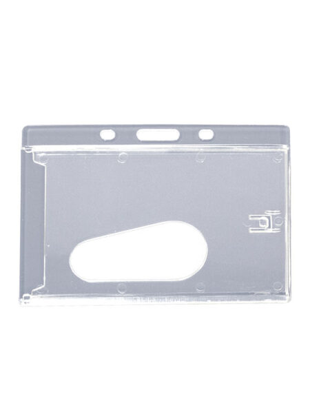 Porta tarjeta horizontal