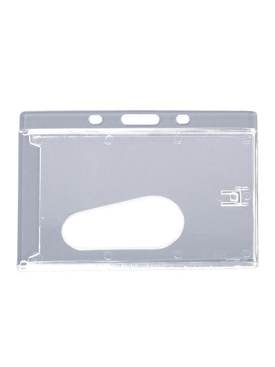 Porta tarjeta horizontal