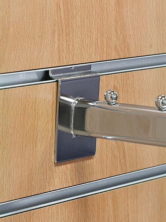 Barra Colgador para Fondo Lama ovalada con bolas detalle