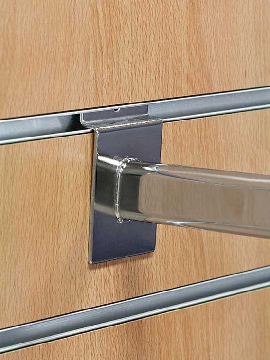 Barra Colgador para Fondo Lama ovalada detalle