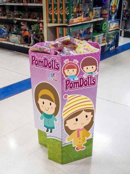 Cesta promocional de cartón 2019
