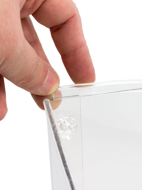 Cubo dispensador detalle 1