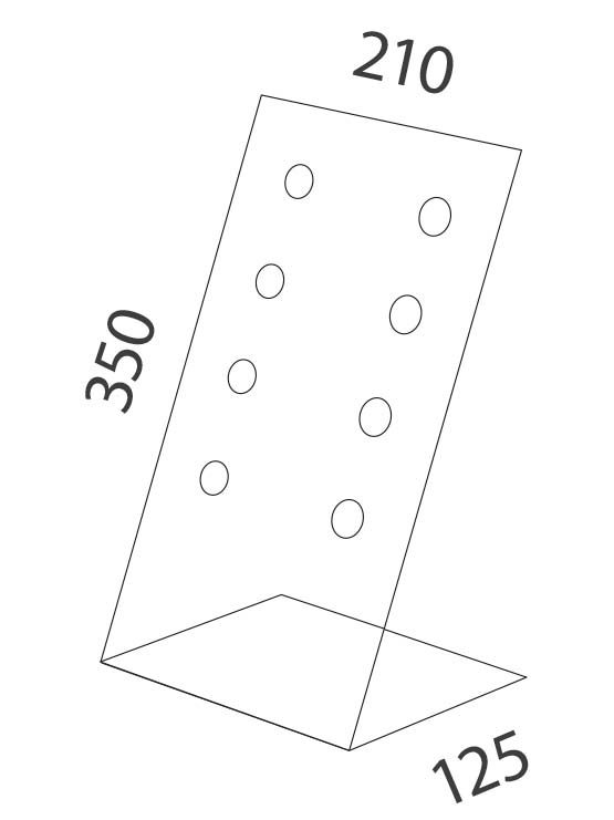 Expositor de metacrilato para gafas medidas