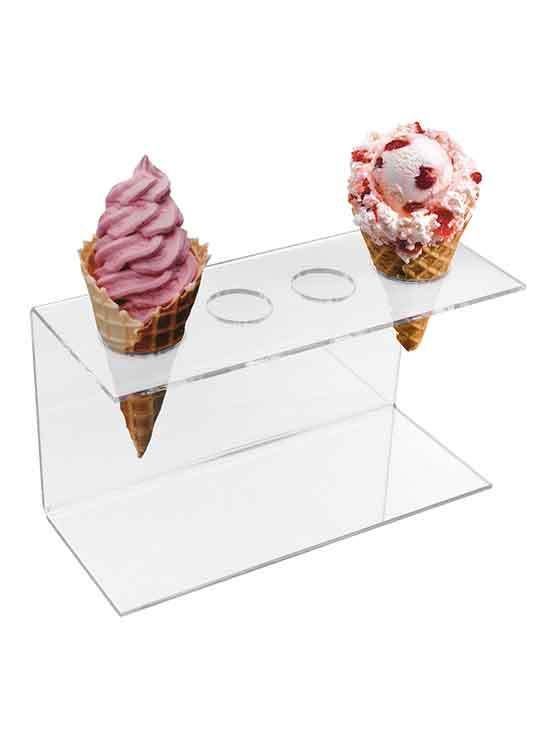Expositor de metacrilato para helados
