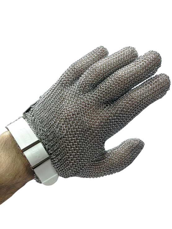 Guantes Anti de Malla fabricados en acero