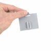 Mini Placa para tubo detalle tamaño