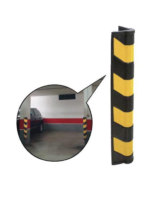Protector columna de garaje ángulo recto 25x50x2,5 cm