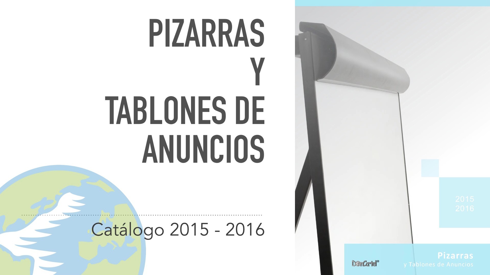 Catálogo Pizarras y Tablones de Anuncios nuevo video catálogo