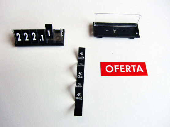 PortaPrecio Cassette Mini con Base imagen 4