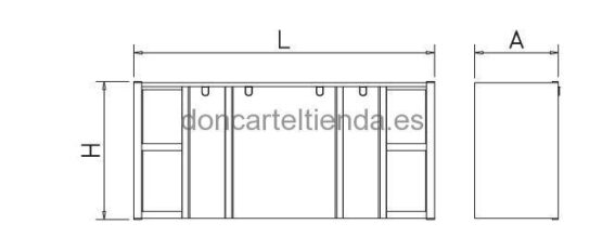 Armario Inox de Puertas Correderas imagen 2