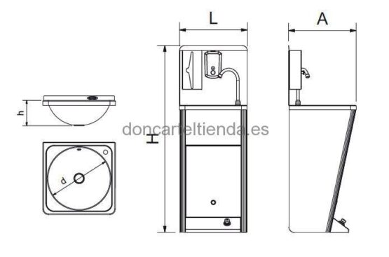 Lavamanos Integral Registrable Electrónico imagen 2