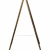 Pizarra Negra Doble de Caballete 666 x 530 mm lateral