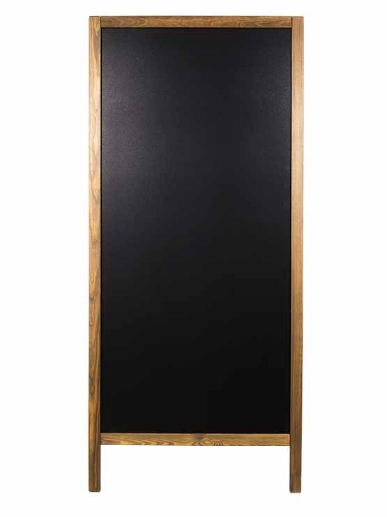 Pizarra Negra Tiza Doble Grande 1365 x 640 mm frontal