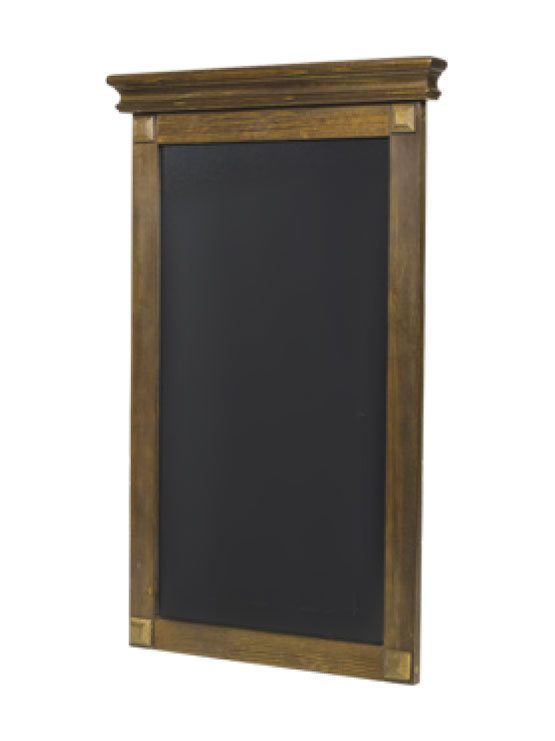 Pizarra Pared de Madera con Copete