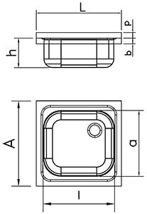 Fregadero Inox Dos Cubetas Gran Capacidad imagen 2