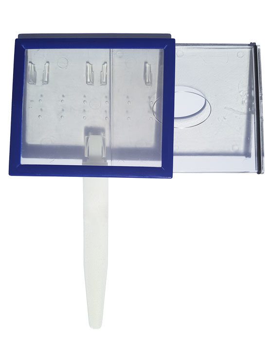 Portaprecios Marco Azul con Cassette Estanco imagen 4