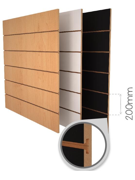 Panel fondo lama 200 mm madera