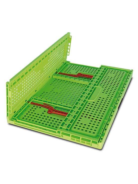 Caja Fruta Plegable en color verde imagen 3