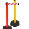 Poste Separador Emergencia con Base Rellenable