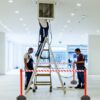 Poste Separador Emergencia con Base Rellenable 2019