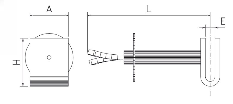 Soporte Recto Pletina para Recibir