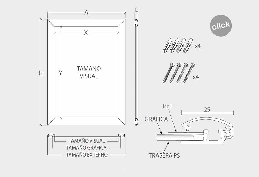 Diagrama medidas marco económico