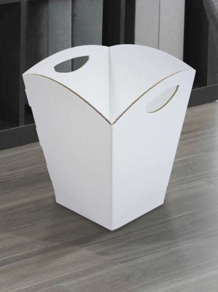 Papelera de cartón