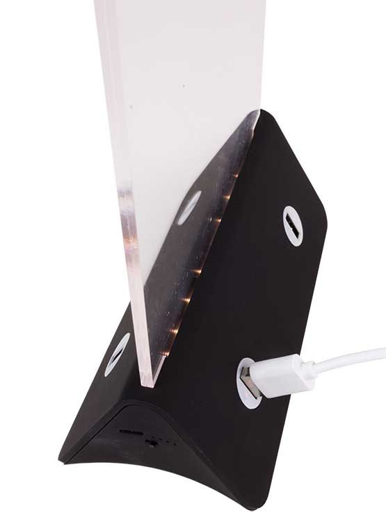 Cargador de móviles con display ejemplo