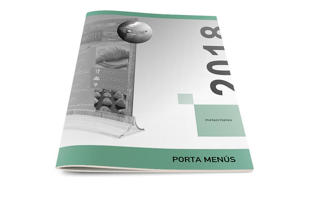 Porta Menú Catalogo 2018