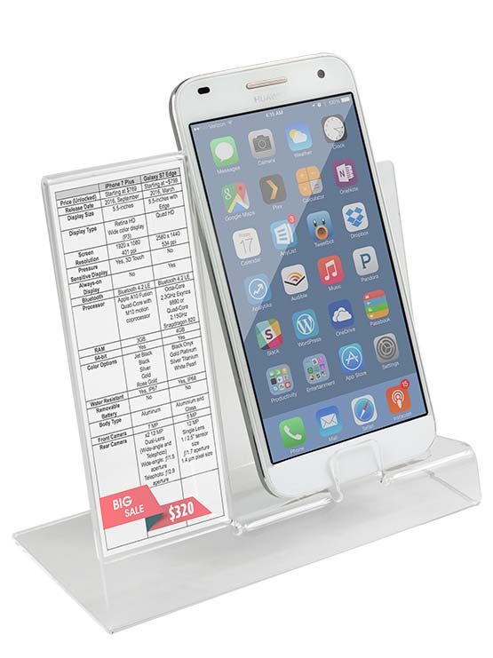Soporte para tablet o teléfono