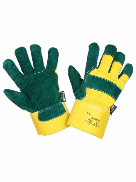 Guantes de piel para frío