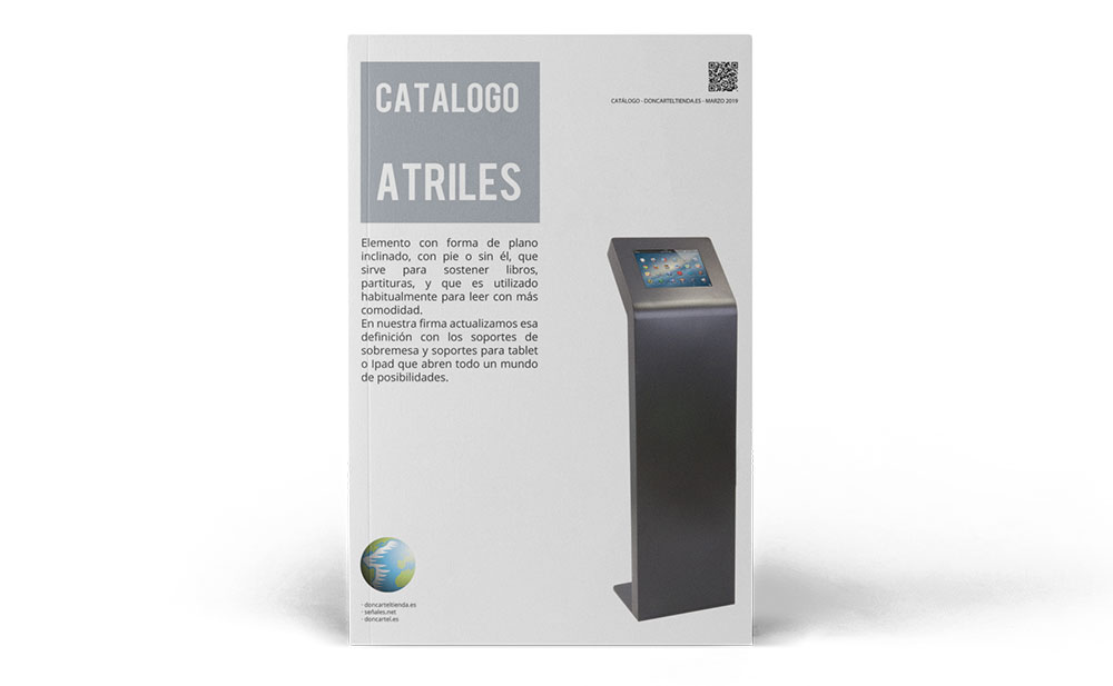 Atriles catálogo 2019